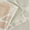 Tecido para cortinados Mix de linho Formas  – taupe claro/natural,  thumbnail number 5