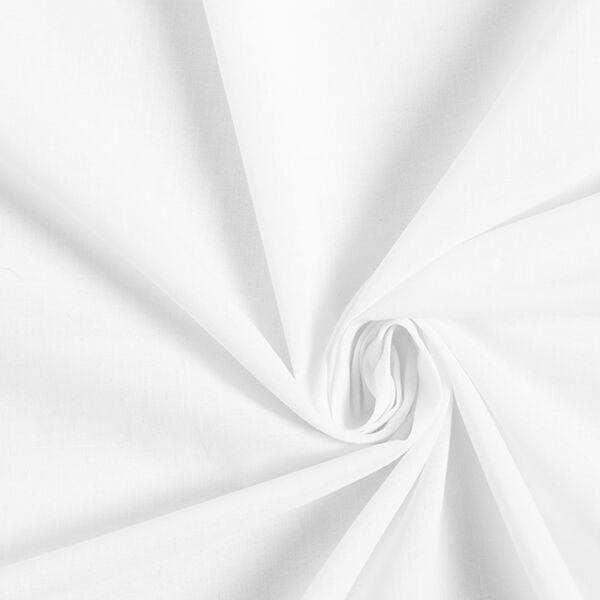 Cambraia de algodão Lisa – branco,  image number 1
