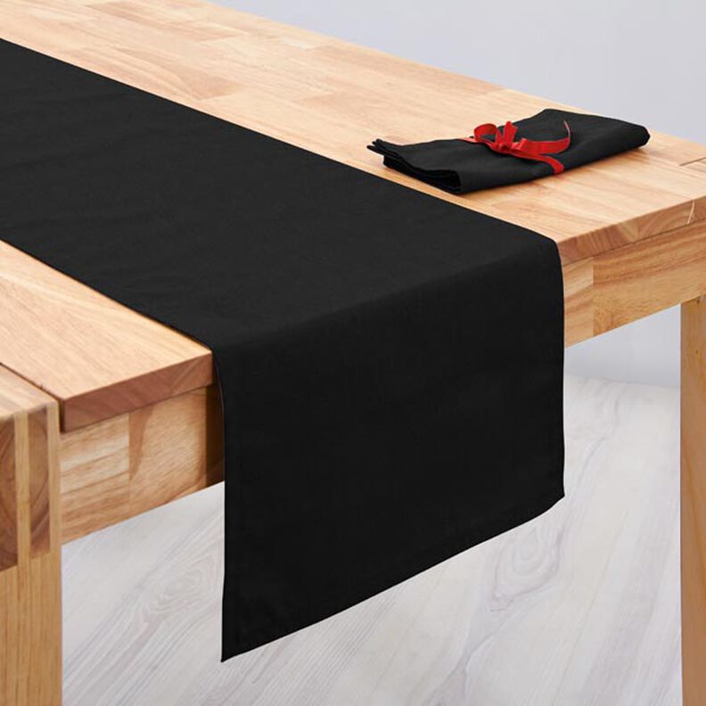 Tecido para decoração Lona – preto,  image number 4