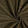 Tecido para calças revestido e cardado Estampado Leo – caqui,  thumbnail number 3