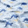 Tecido polar alpino Dinossauros – natural/azul ganga,  thumbnail number 2