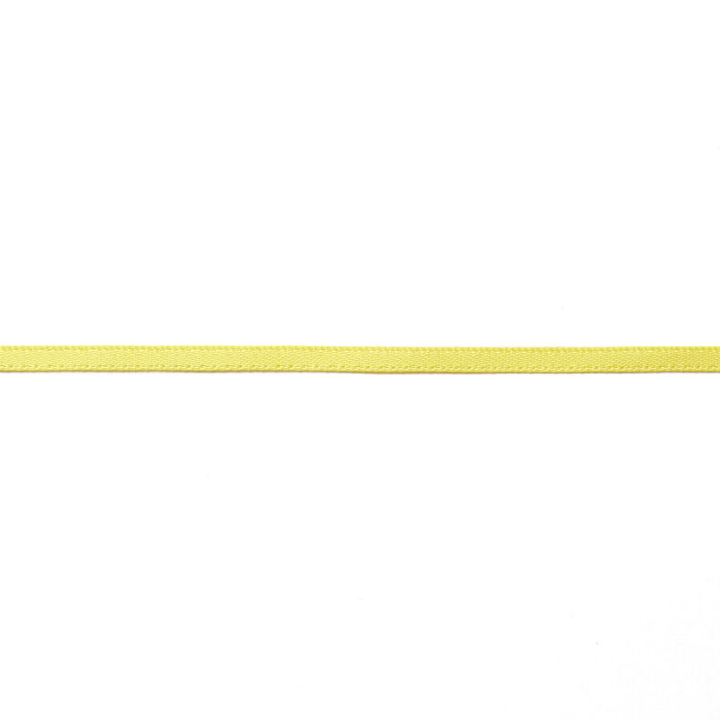 Fita de cetim [3 mm] – amarelo-limão,  image number 1