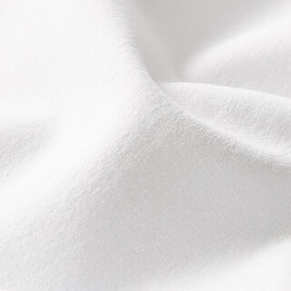 French Terry reciclado Sweat de verão Mistura de algodão – branco, 