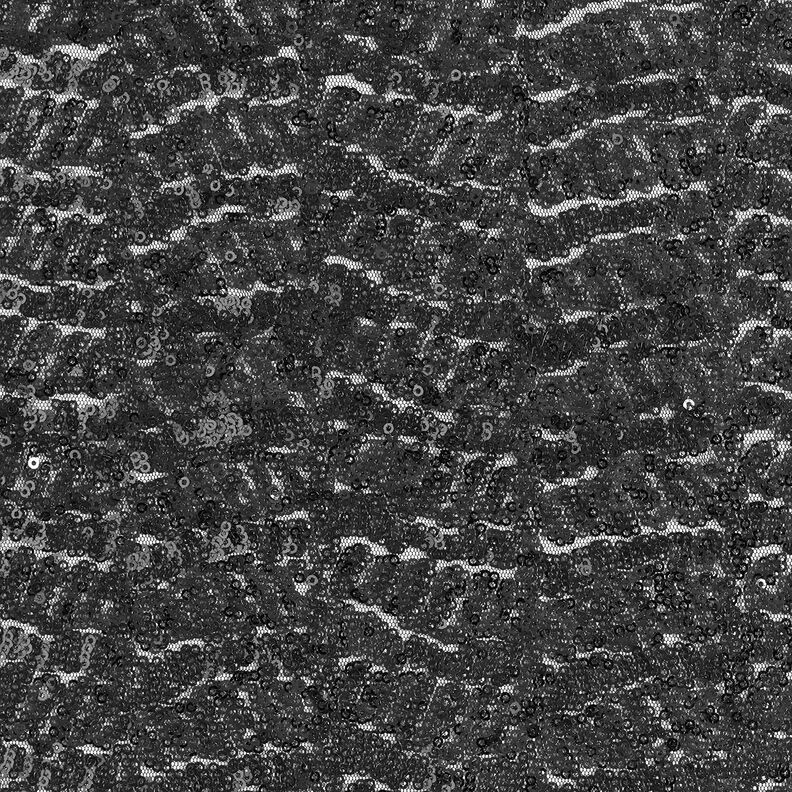 Tecido com lantejoulas micro Liso – preto,  image number 1