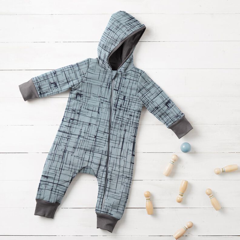 Softshell Xadrez irregular – cinzento-pérola,  image number 7