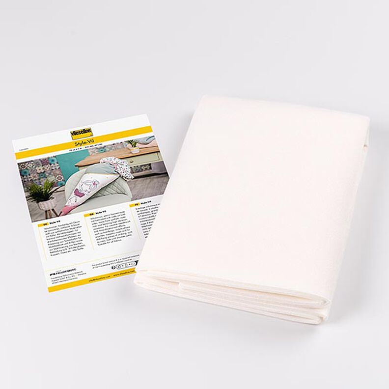 Style-Vil [72 cm x 1 m] | Vlieseline – branco,  image number 1