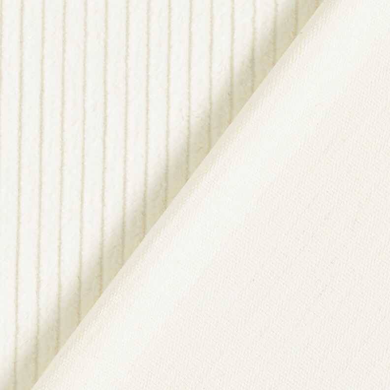 Bombazine larga pré-lavada Liso – branco sujo,  image number 3