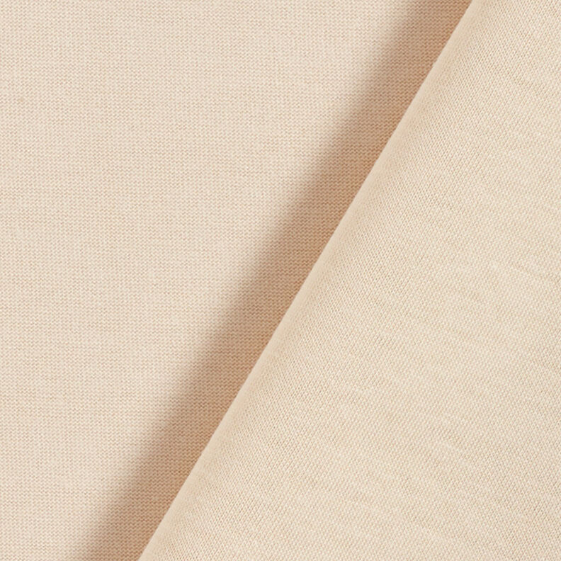 PUL Jersey de algodão monocromático – cor de areia,  image number 3