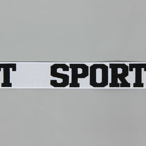 Elástico Sport – cinzento-claro/preto, 