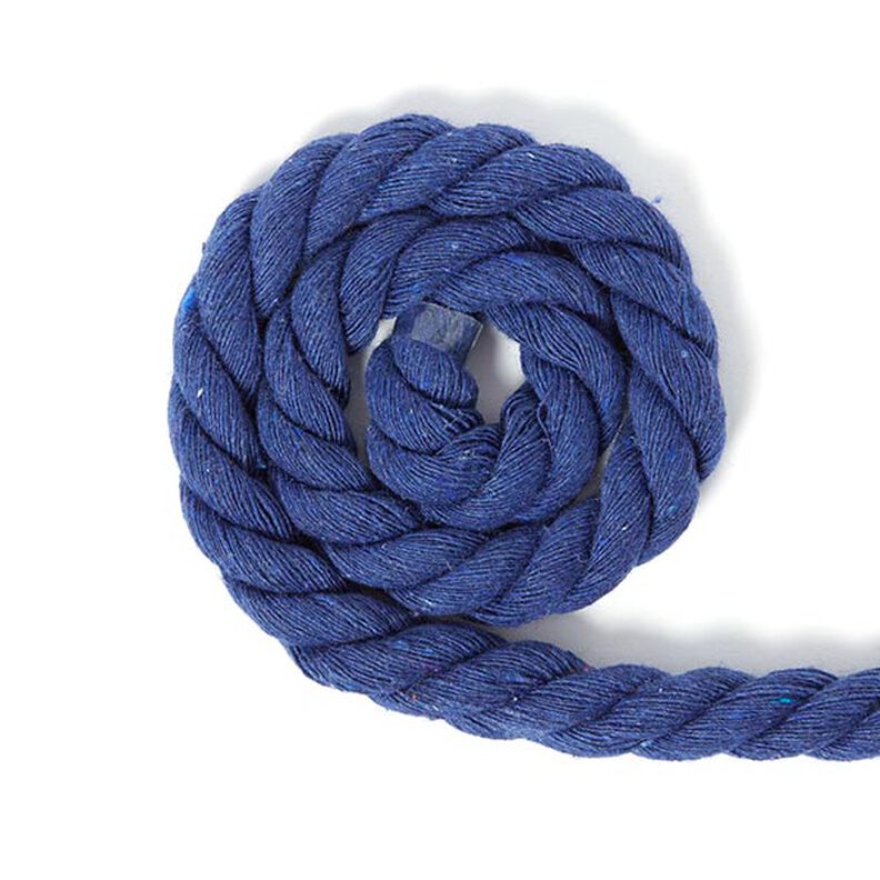 Cordão de algodão [Ø 14 mm] 19 - azul,  image number 1