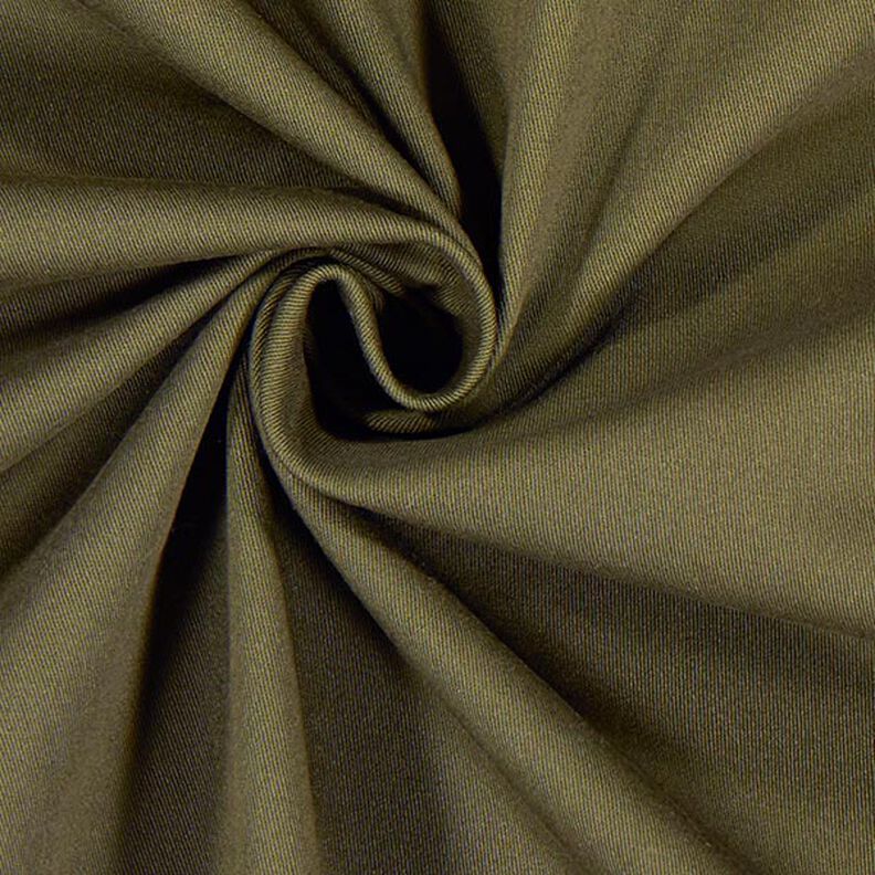 Sarja de algodão stretch – azeitona,  image number 2