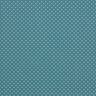 Popelina de algodão pintas pequenas – azul petróleo/branco,  thumbnail number 1