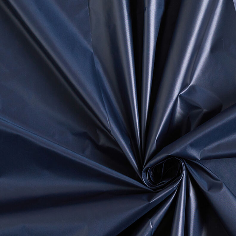 Tecido para casacos impermeável ultraleve – azul-marinho,  image number 1