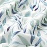 Musselina/ Tecido plissado duplo Folhas em aguarela Impressão Digital – branco sujo,  thumbnail number 2