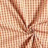 Anarruga Algodão Xadrez tecido – terracota/bege claro,  thumbnail number 3
