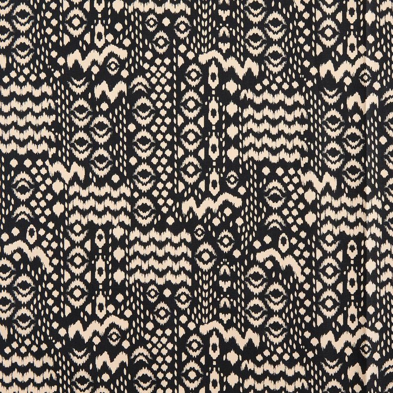 Tecido para decoração Lona Étnico – preto/natural,  image number 1
