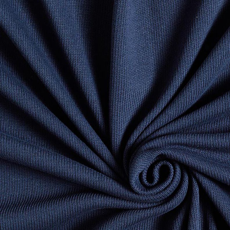 Tecido de malha de algodão – azul-marinho,  image number 1