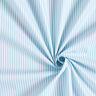 Popelina de algodão Riscas – azul claro/branco,  thumbnail number 3