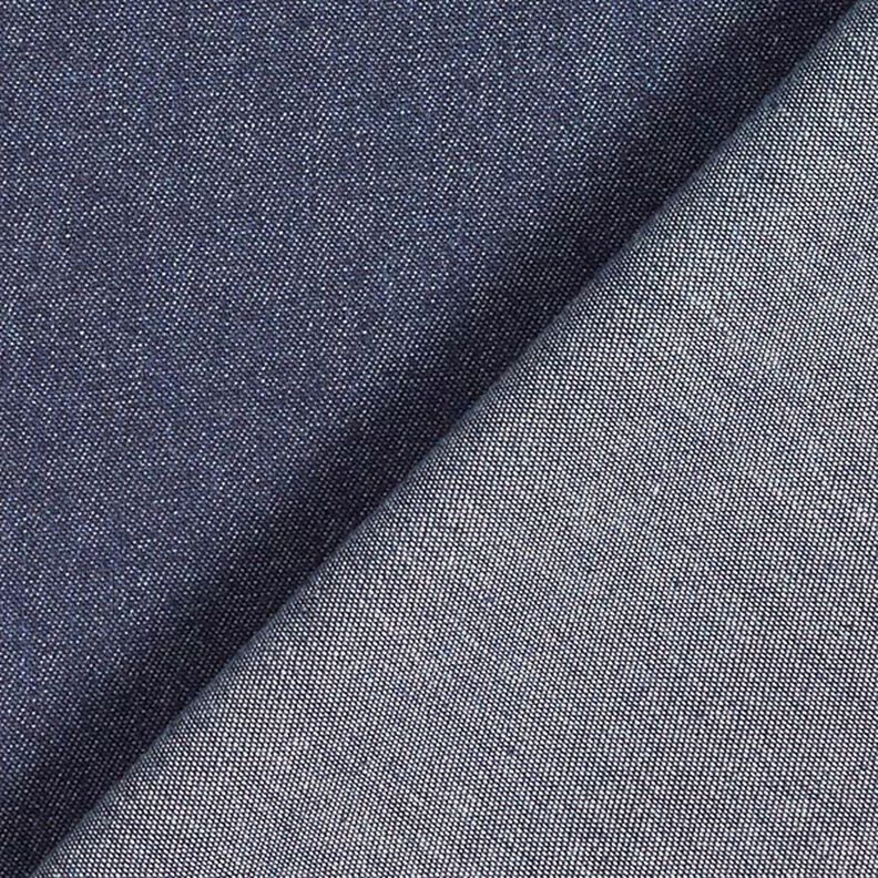 Chambray de algodão Jeanslook – azul-noite,  image number 3