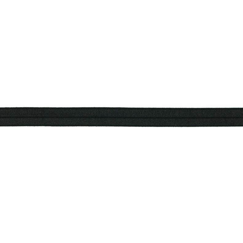 Fita de nastro elástica  brilhante [15 mm] – preto,  image number 1