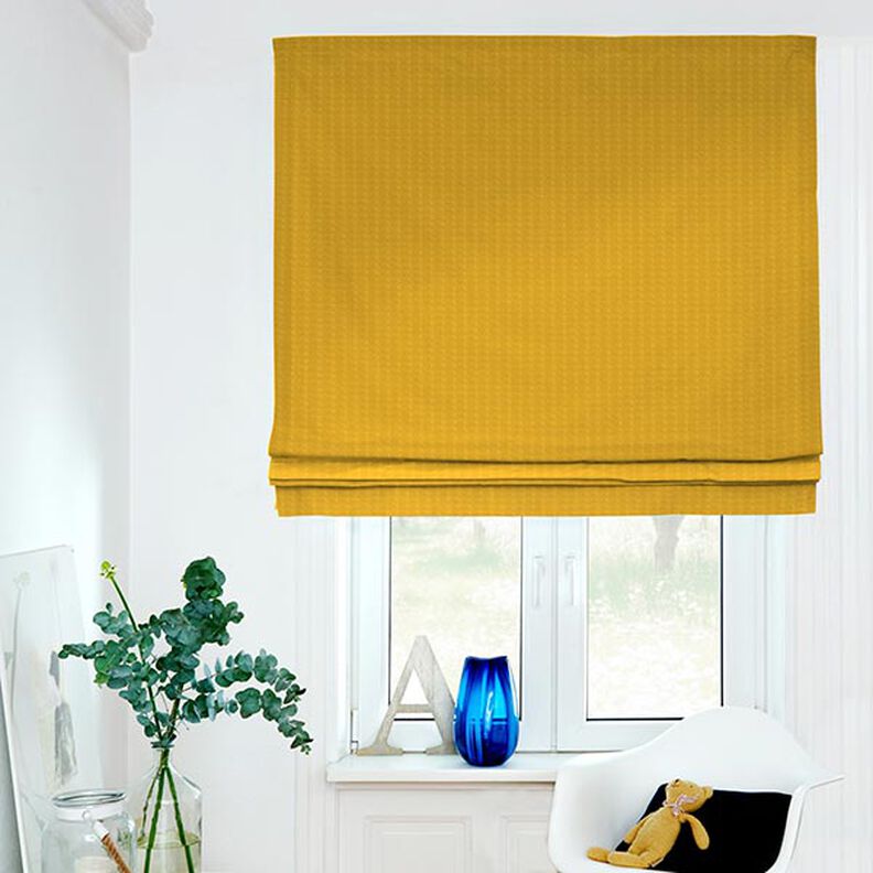 Tecido para efeito de escurecimento Textura – amarelo-caril,  image number 6