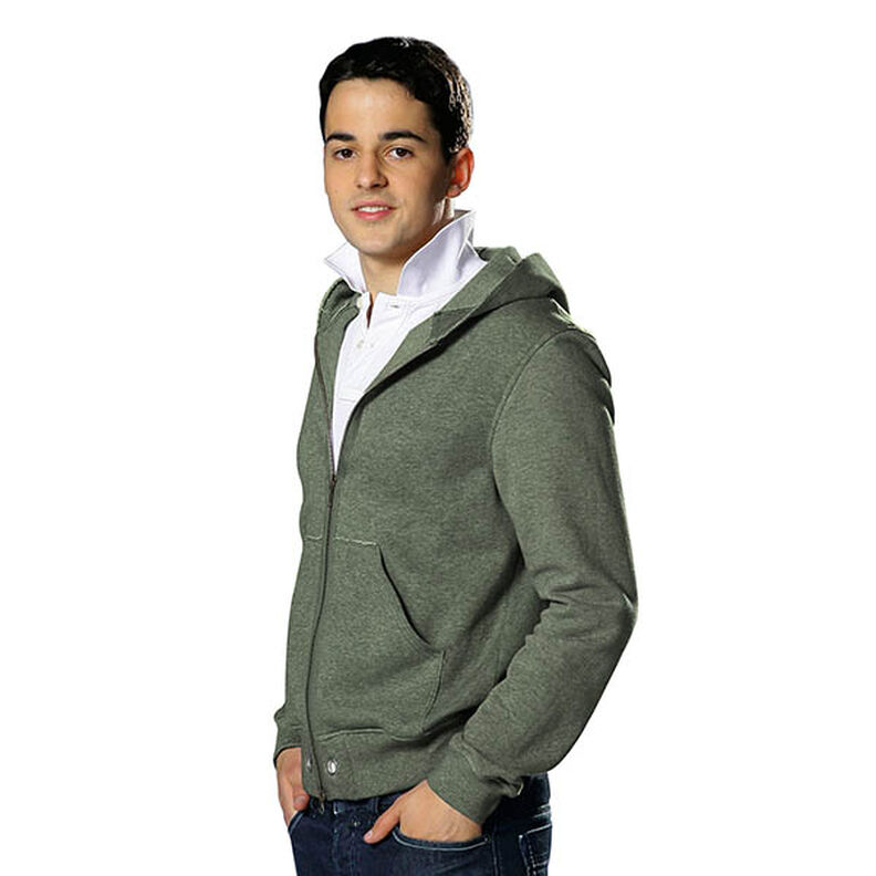 Sweatshirt cardada Premium – pinheiro escuro,  image number 4