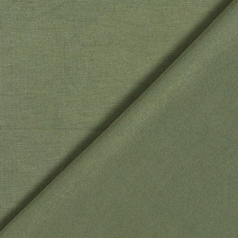 Jersey de verão Viscose Médio – oliva escura,  image number 3