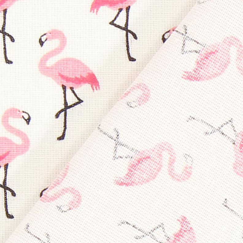 Algodão revestido Flamingo – branco sujo,  image number 3