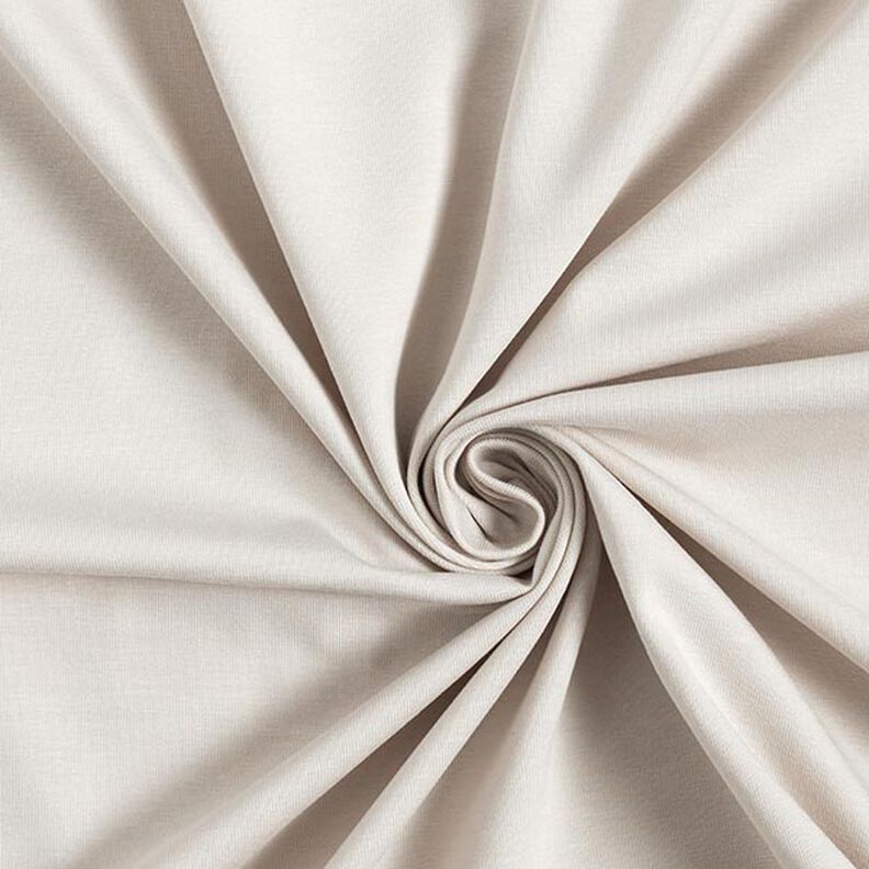 Jersey de algodão médio liso – natural,  image number 1