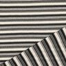 Tecido de malha riscas | Poppy Fabrics – preto/branco sujo,  thumbnail number 4