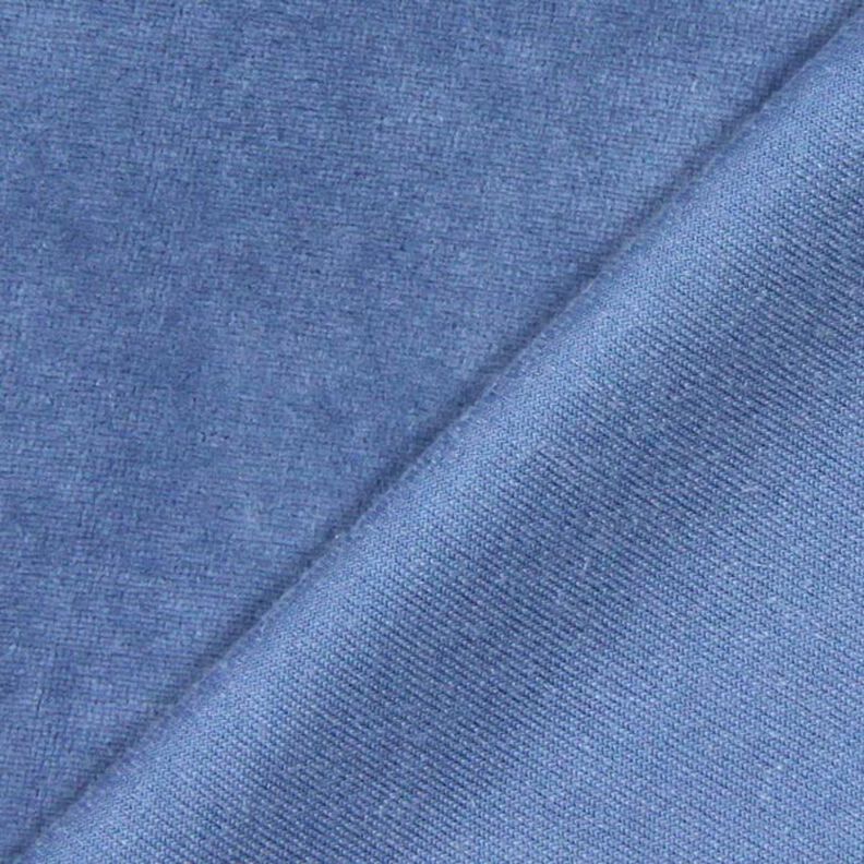 Tecido aveludado Nicki Liso – azul aço,  image number 3