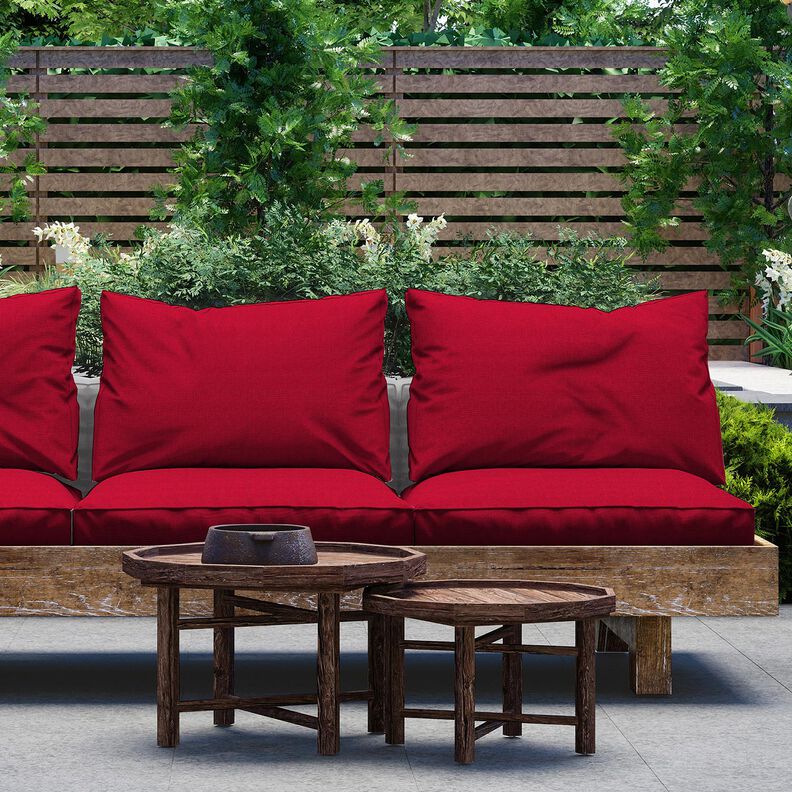 Tecido para exteriores Lona Liso &ndash; vermelho escuro,  image number 5