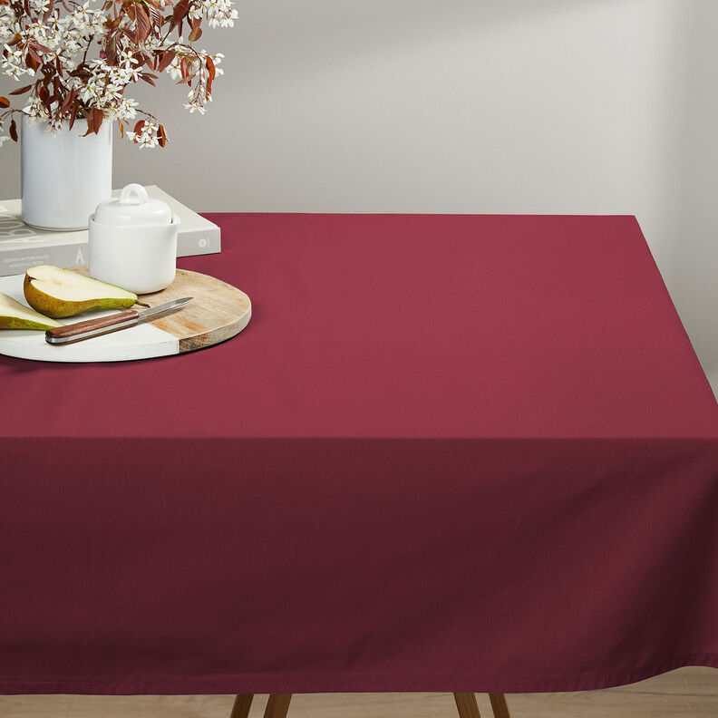 Tecido de algodão Cretone Liso – bordô,  image number 5