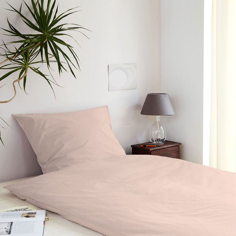 Tecido de algodão Cretone Liso – rosa-velho claro,  image number 6