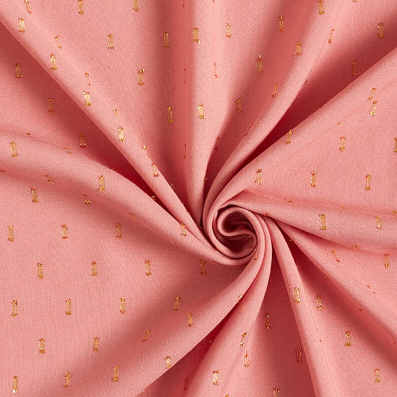 Tecido de viscose Gotas brilhantes – rosa embaçado,  image number 4