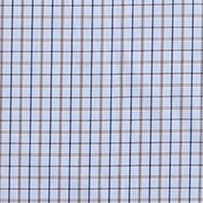 Tecido para camisas Xadrez clássico – azul claro/azul-marinho,  image number 1