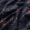 Jersey de algodão Salpicos dourados | Glitzerpüppi – preto azulado/rosa-velho escuro,  thumbnail number 2