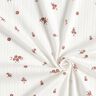 Ajour Jersey de algodão Flores de casa de campo – marfim,  thumbnail number 3