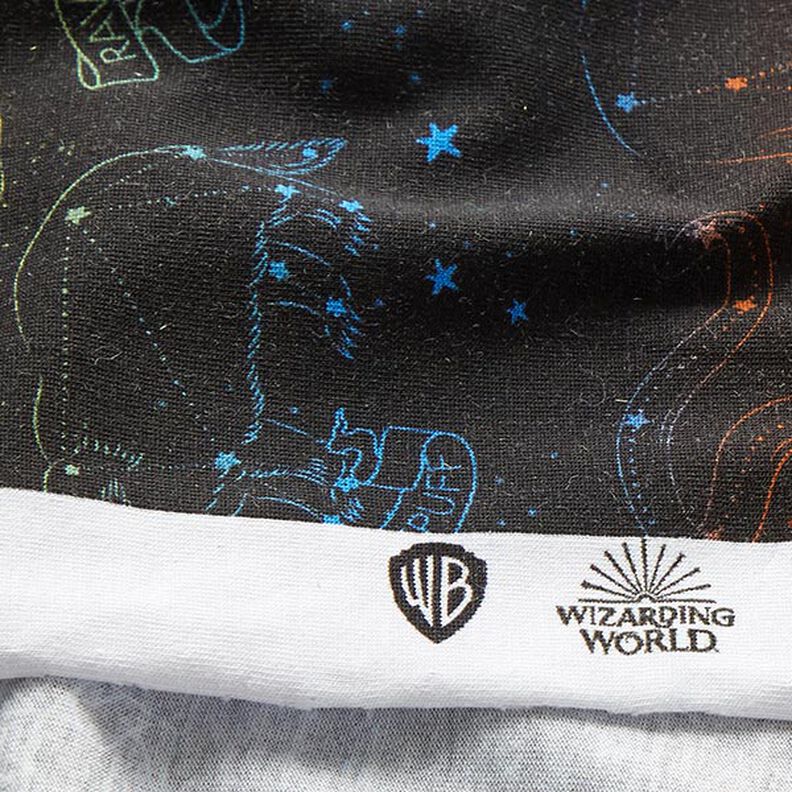 Jersey de algodão Tecido sob licença Constelações de animais heráldicos Harry Potter  | Warner Bros.,  image number 7