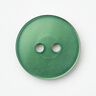 Botão de 2 furos brilhante [Ø 15 mm] – verde pinheiro,  thumbnail number 1