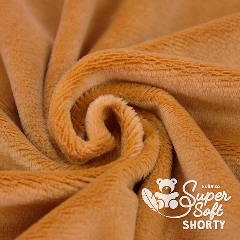 Peluche SuperSoft SHORTY [ 1 x 0,75 m | 1,5 mm ] - castanho claro | Kullaloo,  image number 4