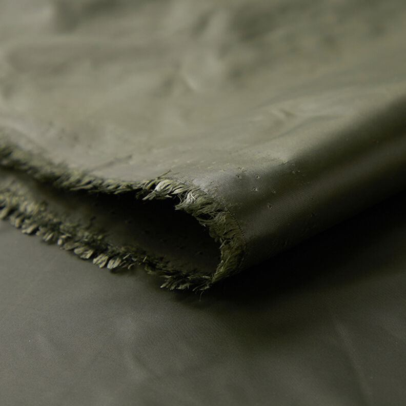 Tecido para casacos impermeável ultraleve – oliva,  image number 6