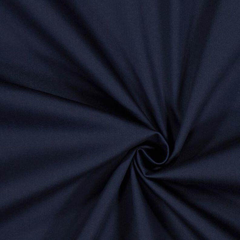 Cetim de algodão Stretch – azul-noite,  image number 1