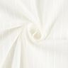 Tecido para cortinados Riscas largas Fio efeitos especiais 300 cm – branco,  thumbnail number 1
