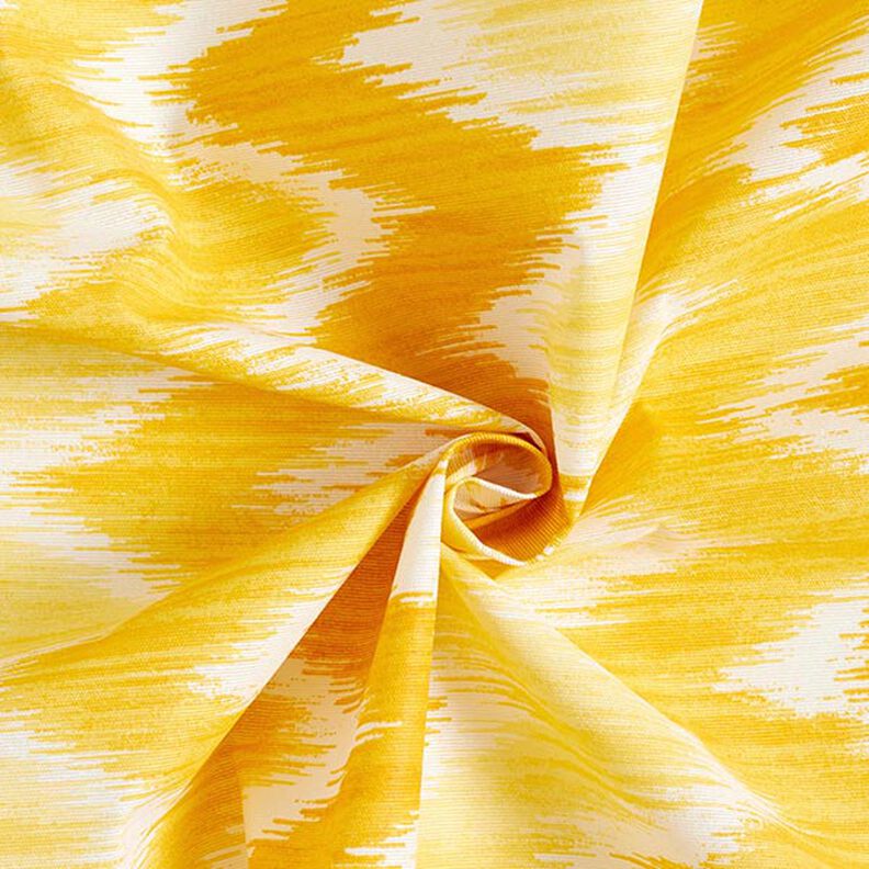 Algodão revestido estampado Inca – amarelo/branco,  image number 3