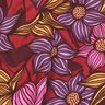 LENZING&trade; EcoVero&trade; Tecido de viscose Flores | Poppy Fabrics &ndash; merlot/damasco,  thumbnail number 2