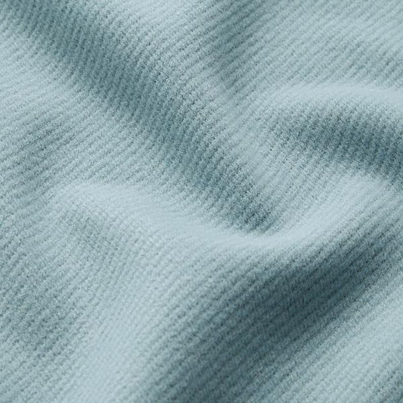 Tecido para sobretudos Mistura de lã Liso – azul-pomba,  image number 2