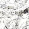Jersey de algodão Animais da selva agitados – branco sujo,  thumbnail number 2