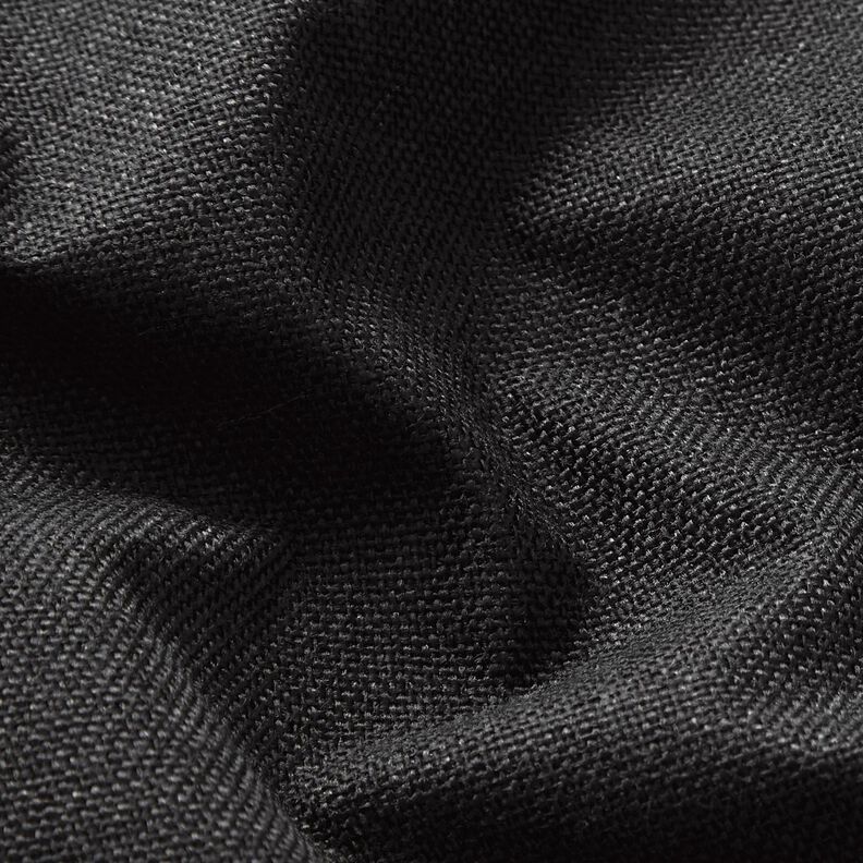 Tecido para efeito de escurecimento Melange – preto,  image number 2