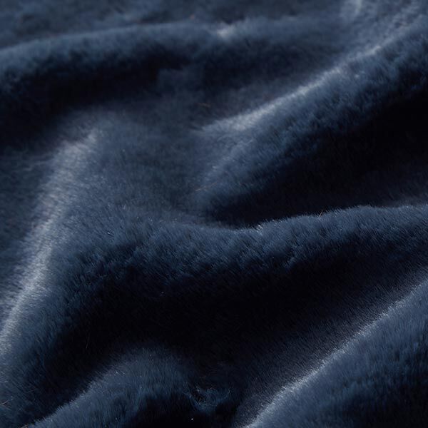 Tecido para estofos Pelo artificial – azul petróleo,  image number 3